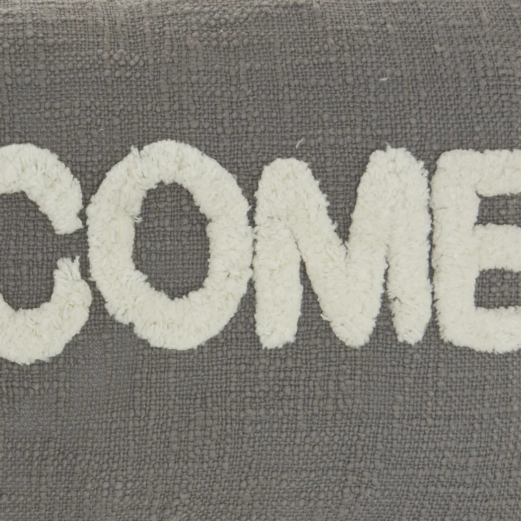 Kids Tranquil Lane Gray Throw Pillow - Thumbnail - Image 6