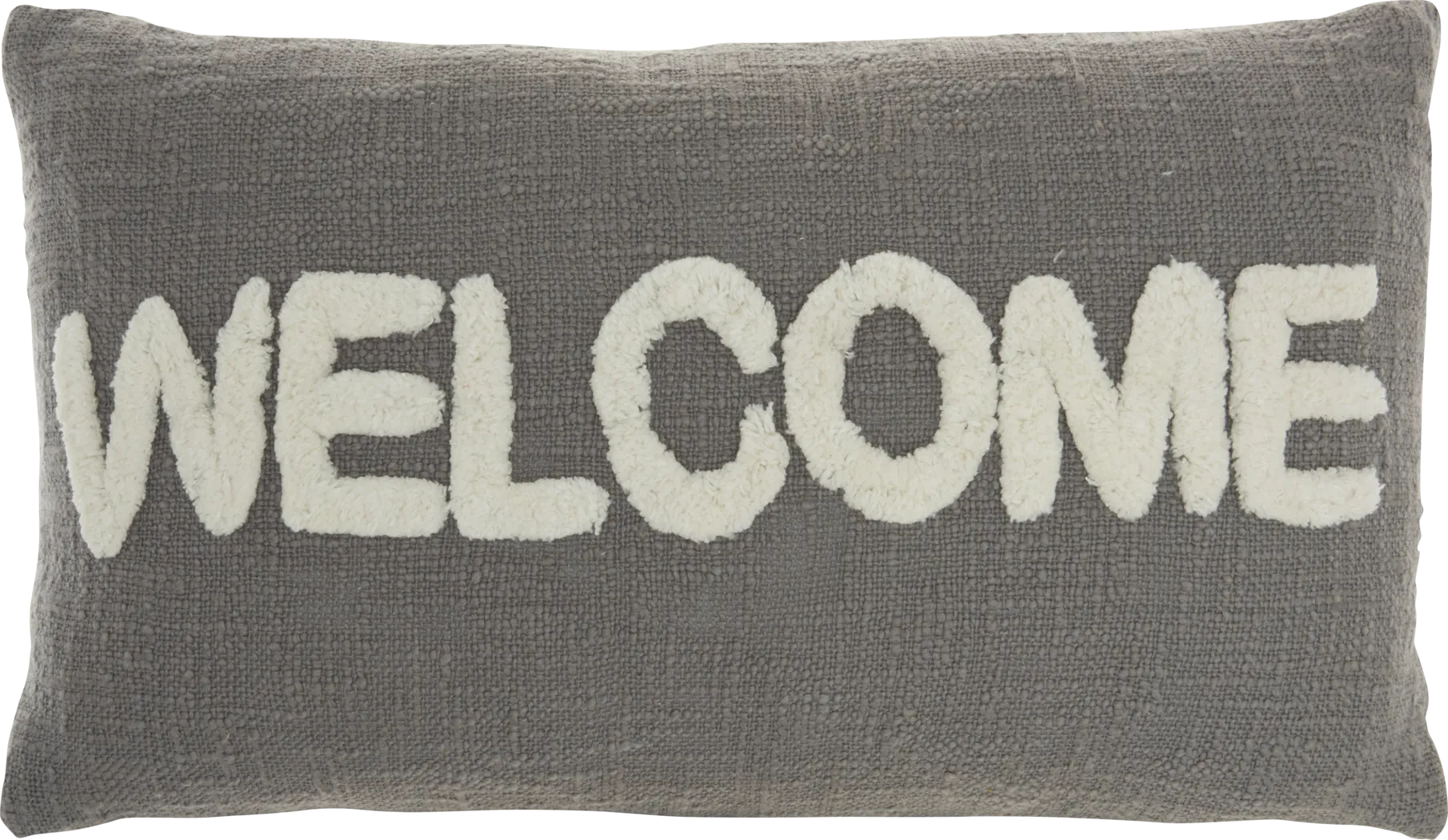 Kids Tranquil Lane Gray Throw Pillow - Thumbnail - Image 1