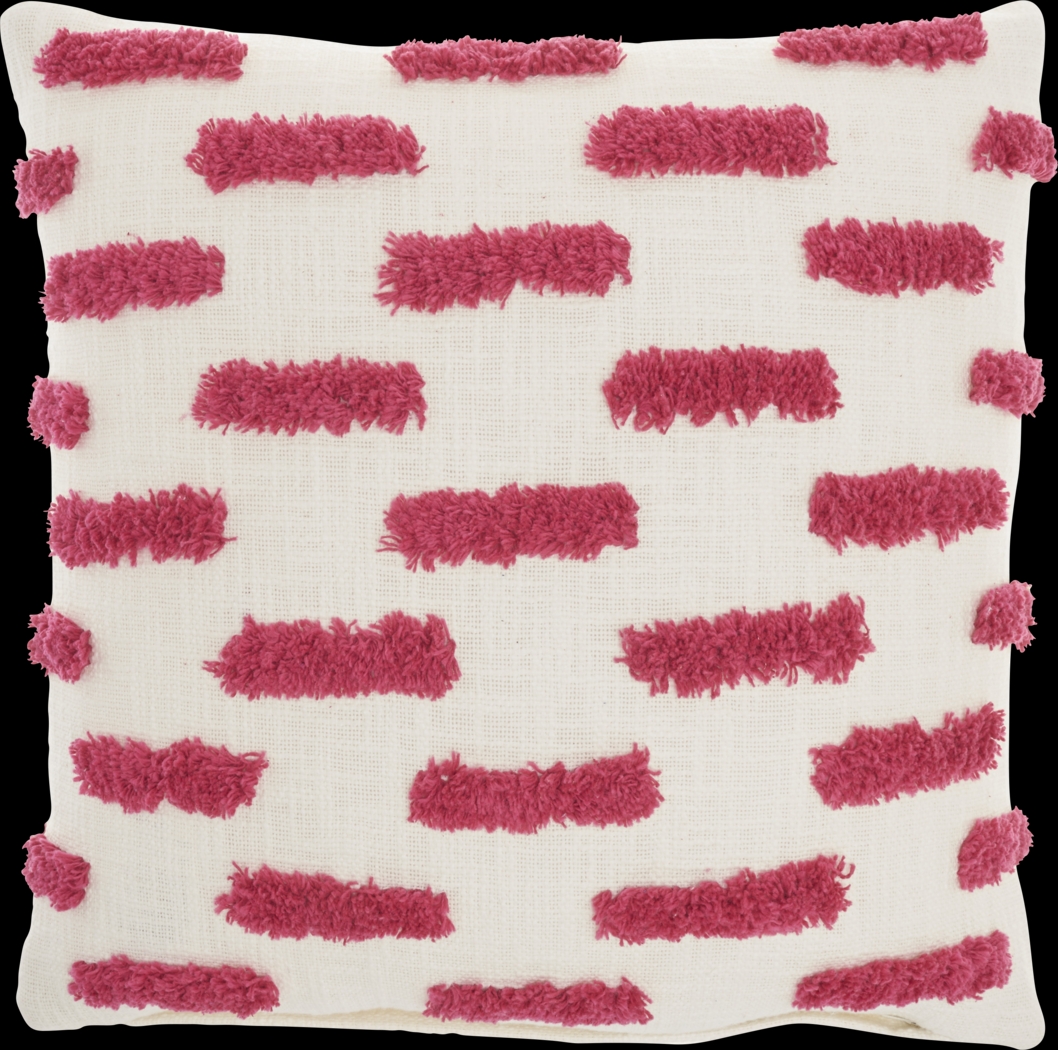 Kids Tresanton Pink Throw Pillow - Thumbnail - Image 1