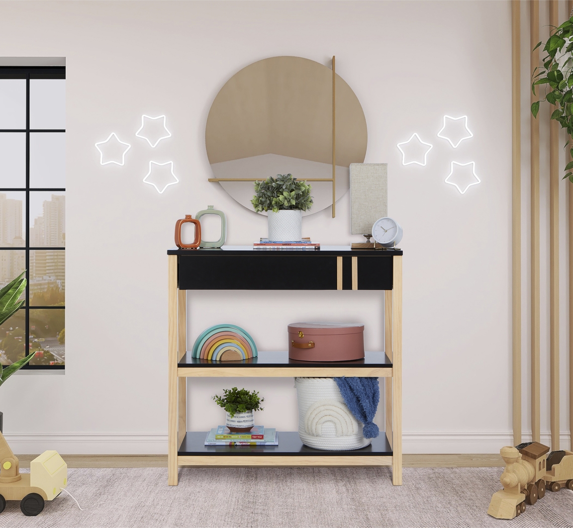 Kids Tresio Black Changing Table - Thumbnail - Image 2