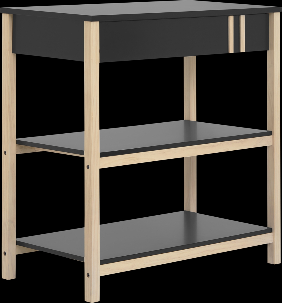 Kids Tresio Black Changing Table - Thumbnail - Image 1