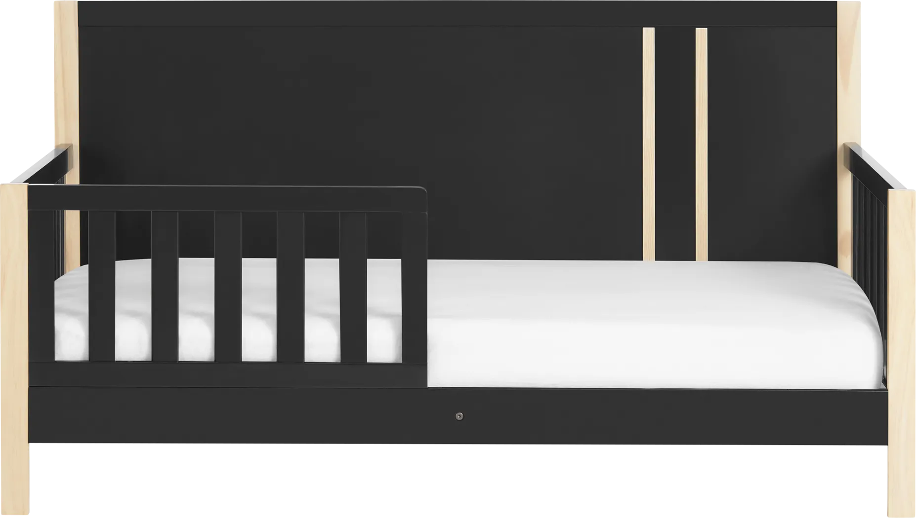 Kids Tresio Black Toddler Bed - Thumbnail - Image 1