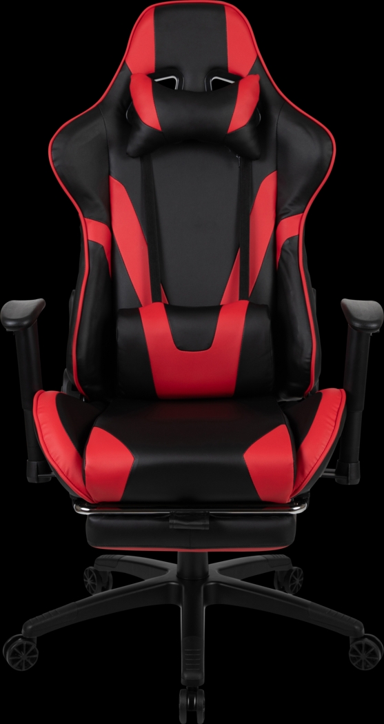 Trexxe Red Ergonomic PC Gaming Chair with Footrest - Thumbnail - Image 4