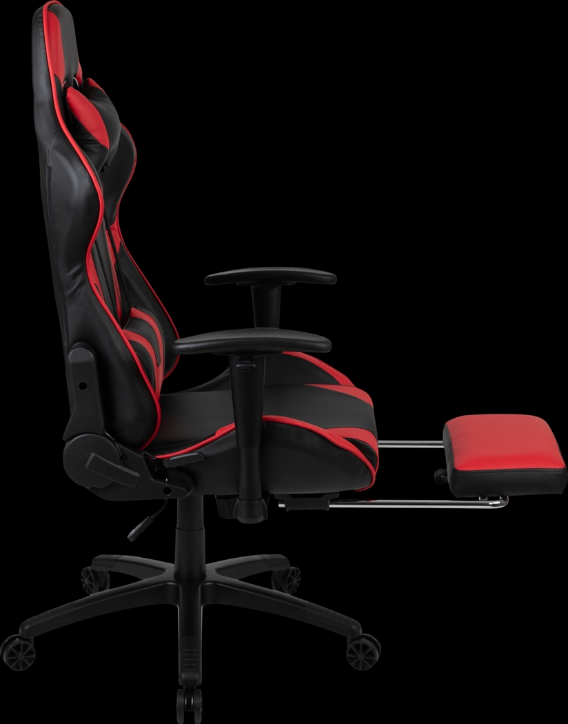 Trexxe Red Ergonomic PC Gaming Chair with Footrest - Thumbnail - Image 6