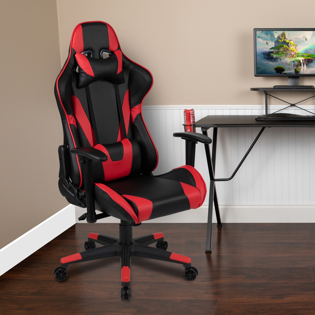 Trexxe Red Ergonomic PC Gaming Chair - Thumbnail - Image 9