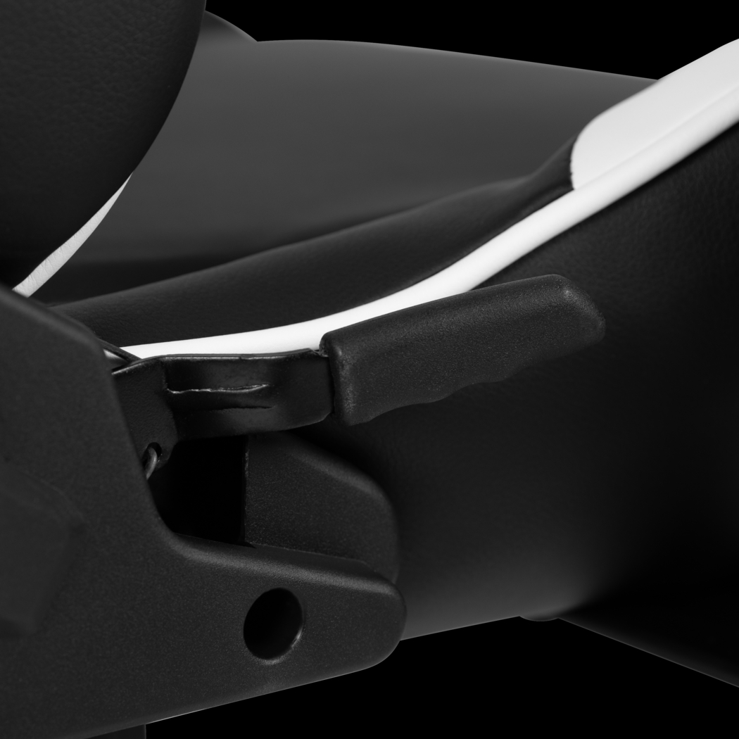 Trexxe White Ergonomic PC Gaming Chair with Footrest - Thumbnail - Image 5