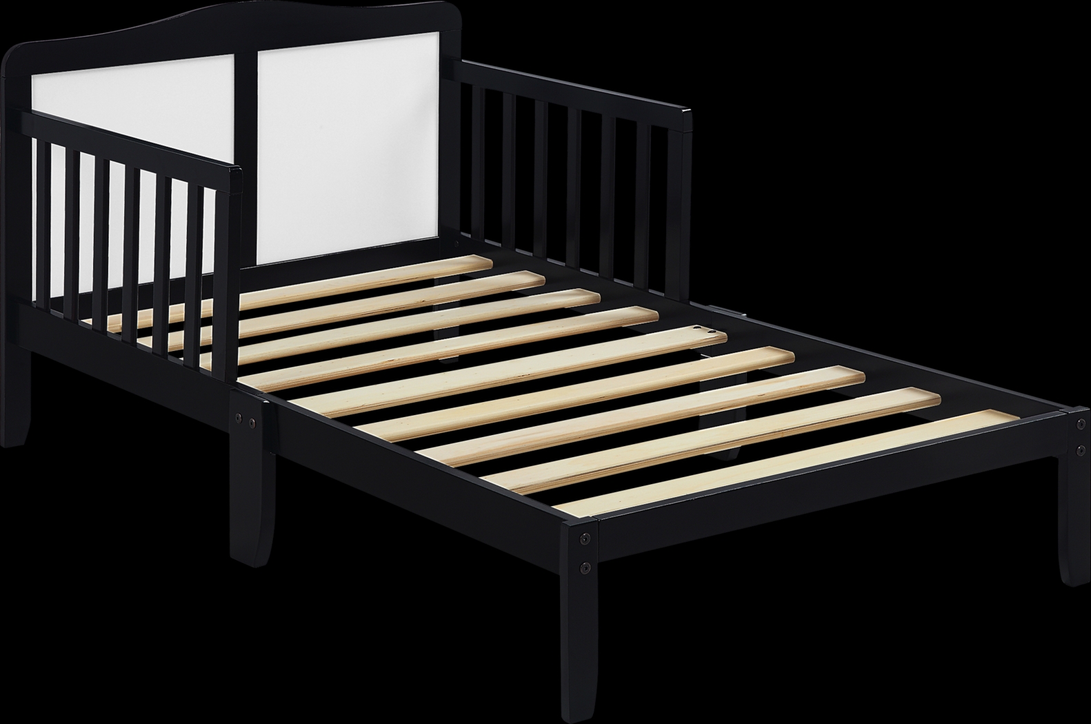 Kids Trovia Black Toddler Bed - Thumbnail - Image 4
