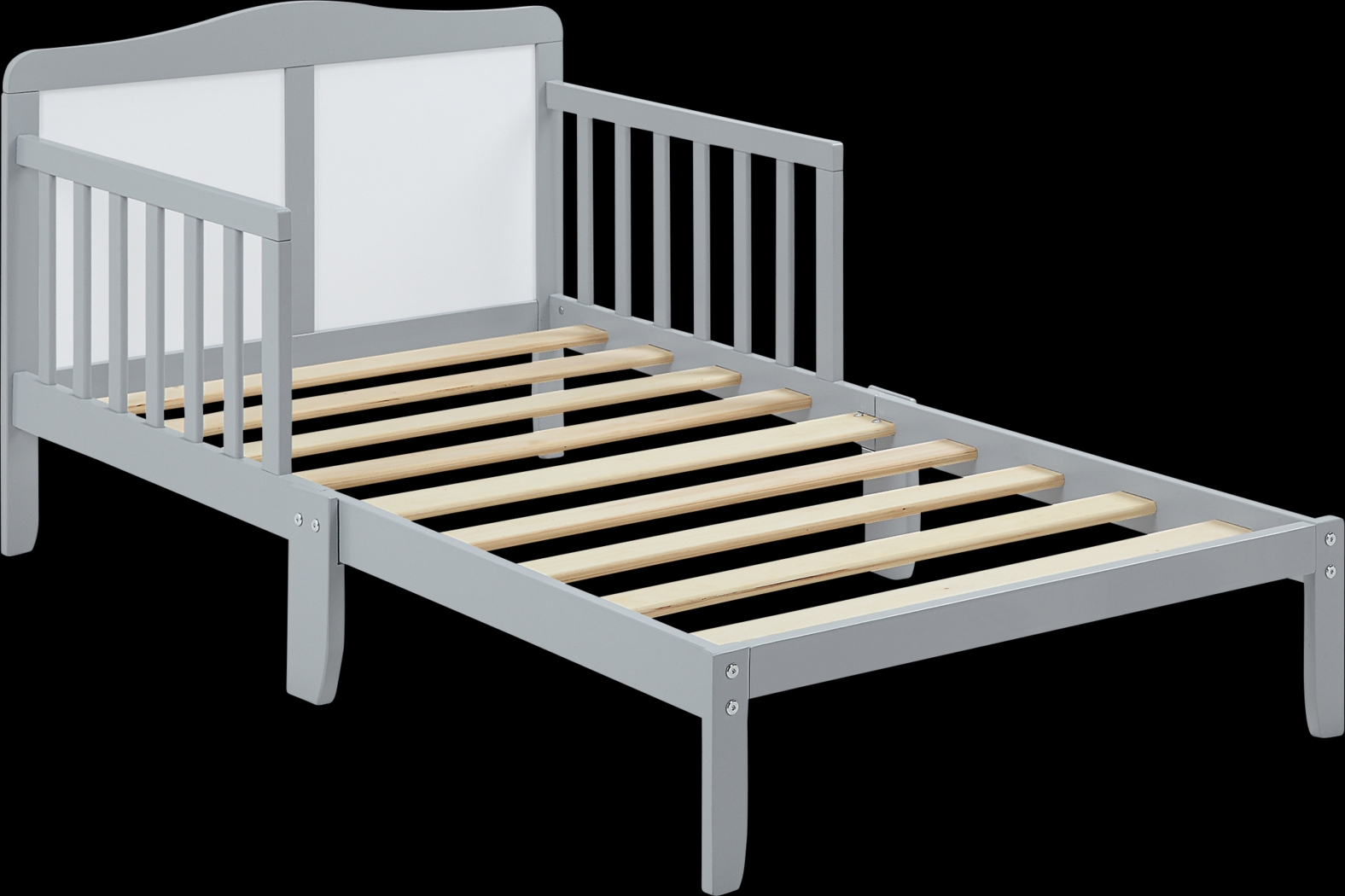 Kids Trovia Gray Toddler Bed - Thumbnail - Image 4