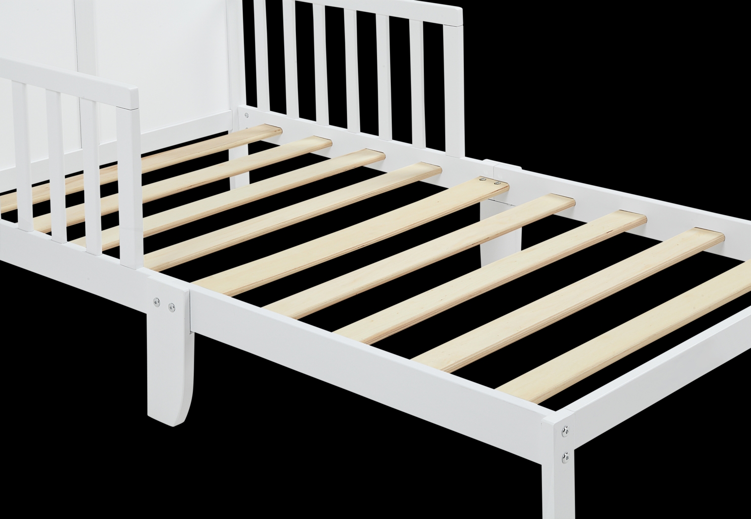 Kids Trovia White Toddler Bed - Thumbnail - Image 3