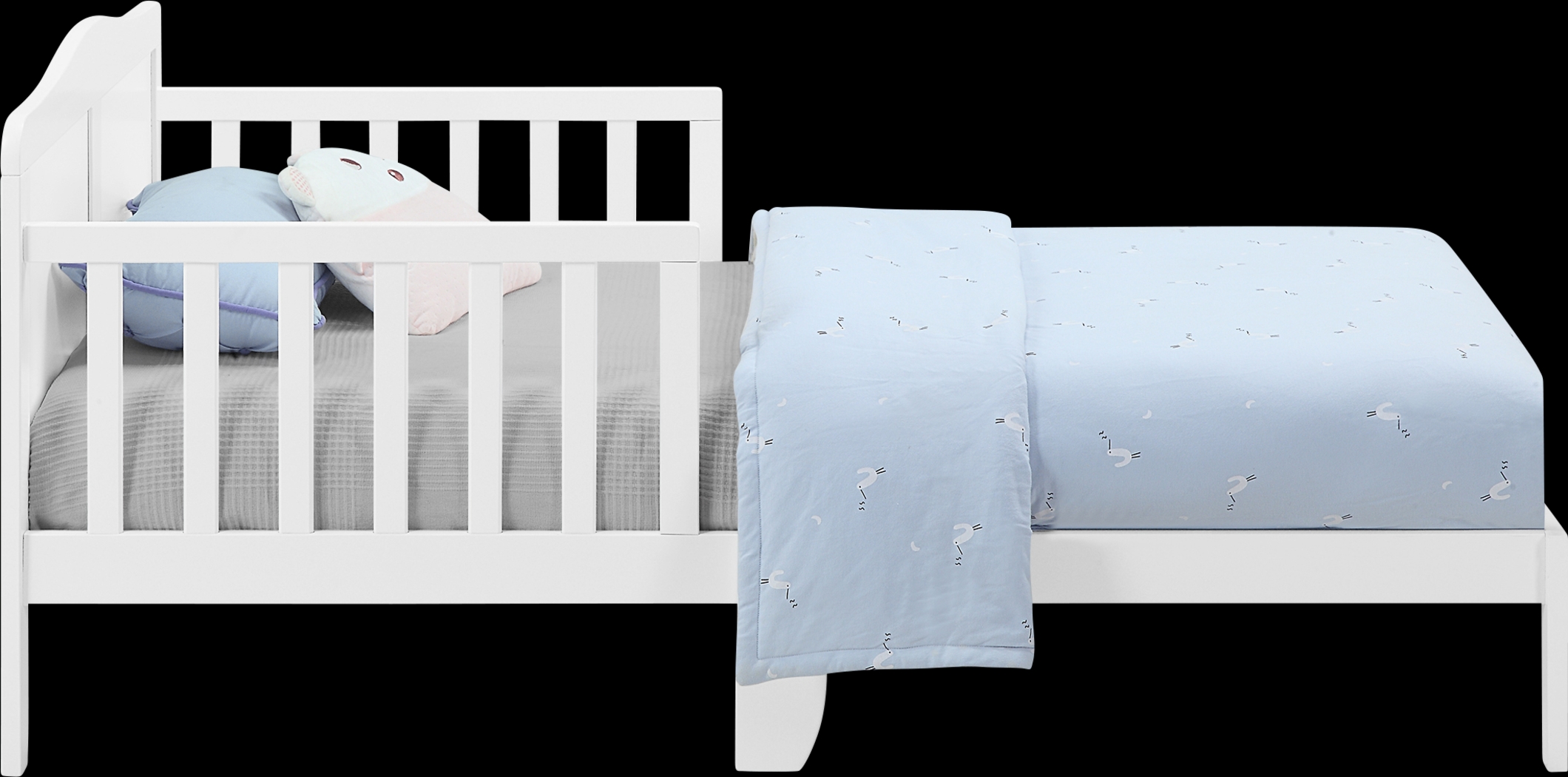 Kids Trovia White Toddler Bed - Thumbnail - Image 6