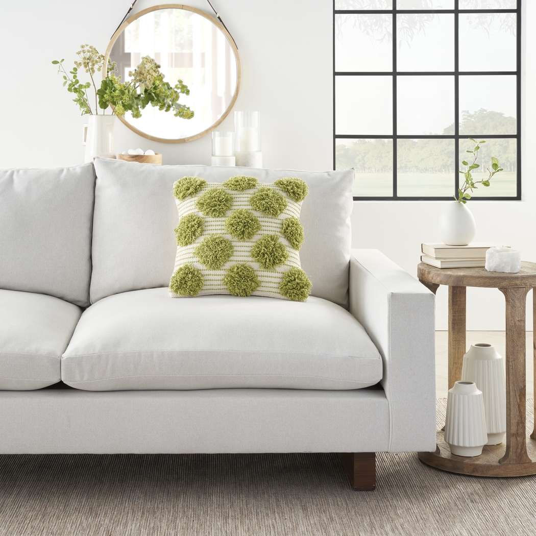 Kids Tuffnell Green Throw Pillow - Thumbnail - Image 3