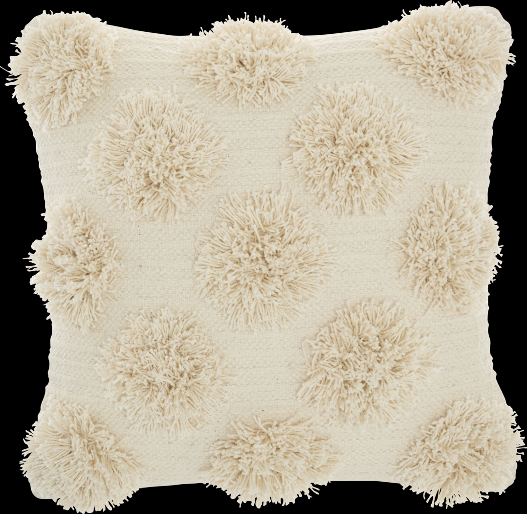 Kids Tuffnell Ivory Throw Pillow - Thumbnail - Image 1