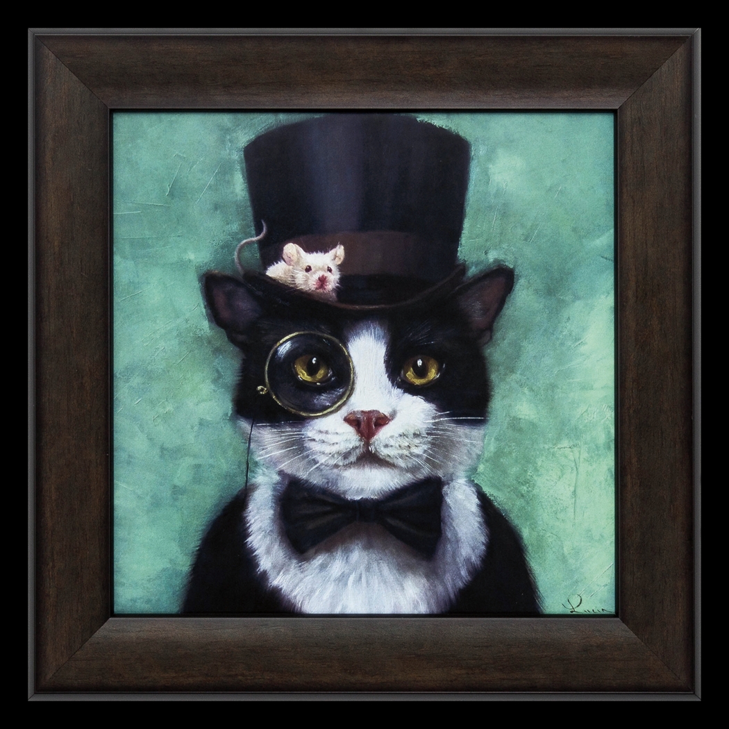 Kids Tuxedo Cat Artwork - Thumbnail - Image 1