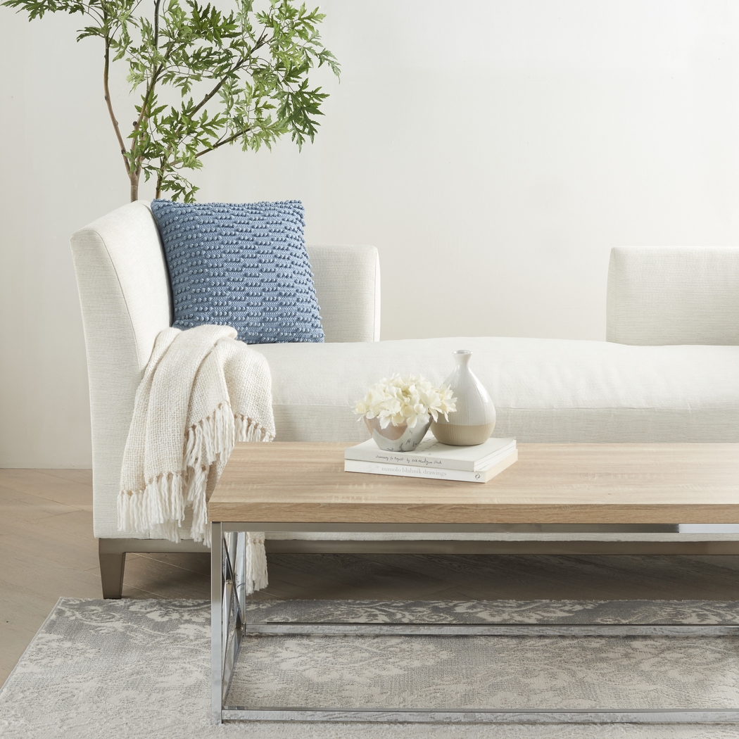 Kids Tynwald II Blue Throw Pillow - Thumbnail - Image 3