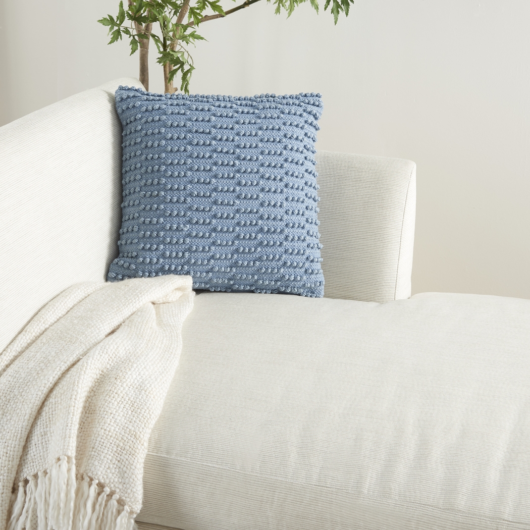 Kids Tynwald II Blue Throw Pillow - Thumbnail - Image 4