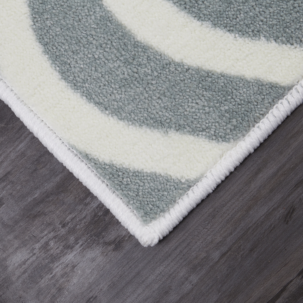 Kids Unicorn Way Gray 5' x 8' Rug - Thumbnail - Image 4