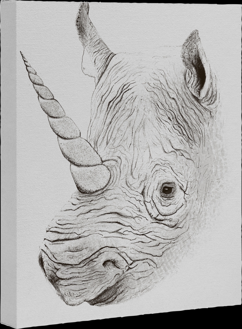 Kids UniRhino II White Artwork - Thumbnail - Image 1