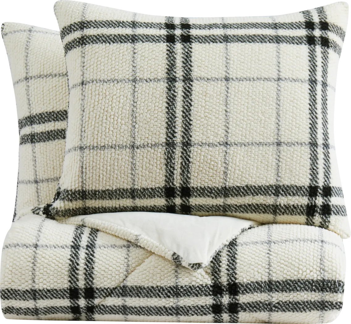 Kids Urban Cabin Charcoal 2 Pc Twin XL Comforter Set - Thumbnail - Image 2