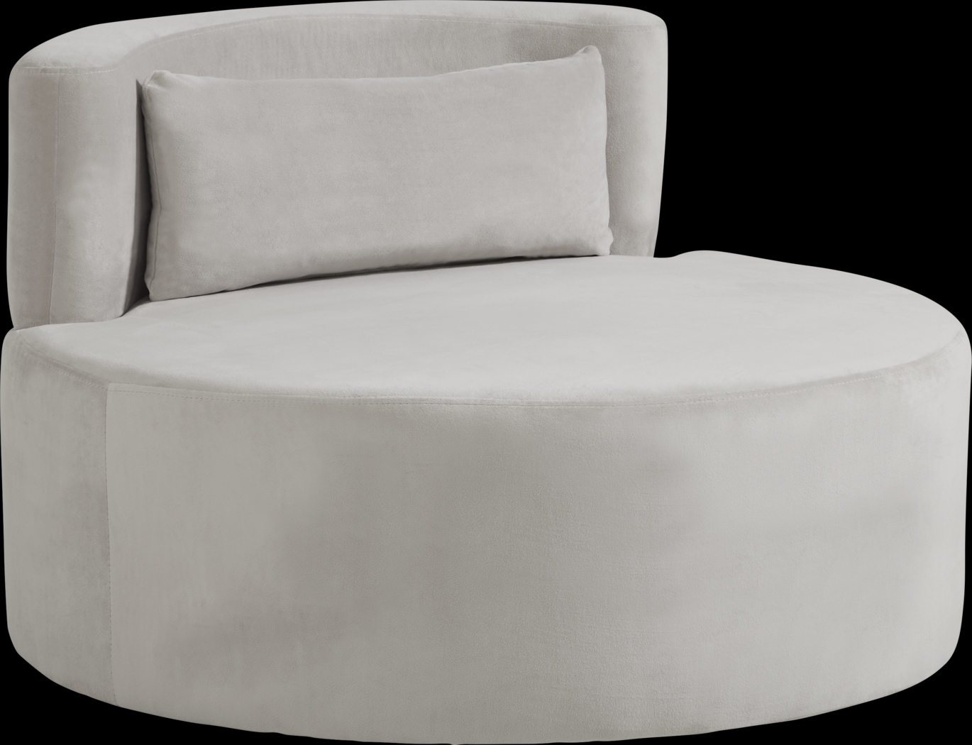 Kids Valencia Gray Swivel Chair - Thumbnail - Image 1