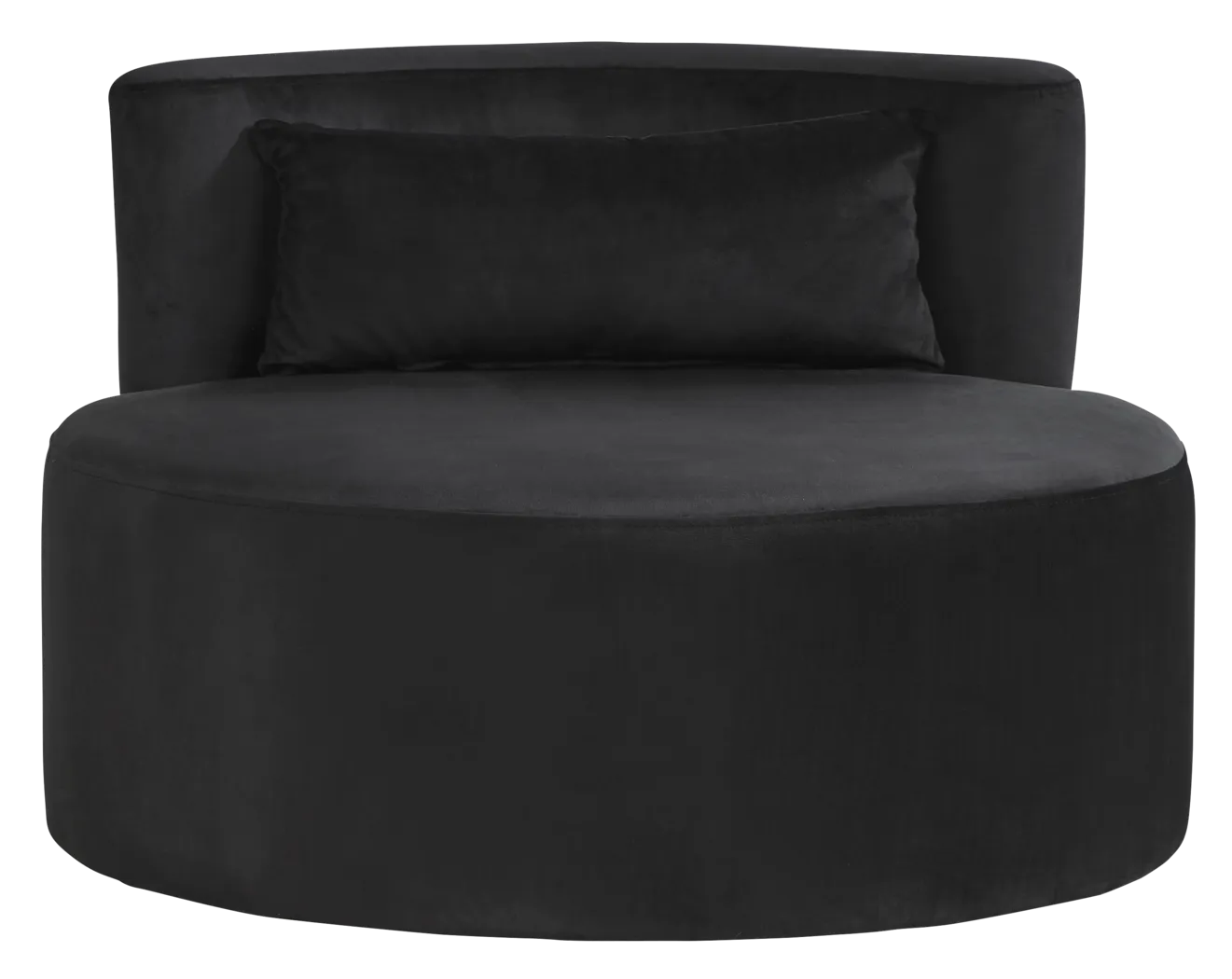 Kids Valencia II Black Swivel Chair - Thumbnail - Image 2