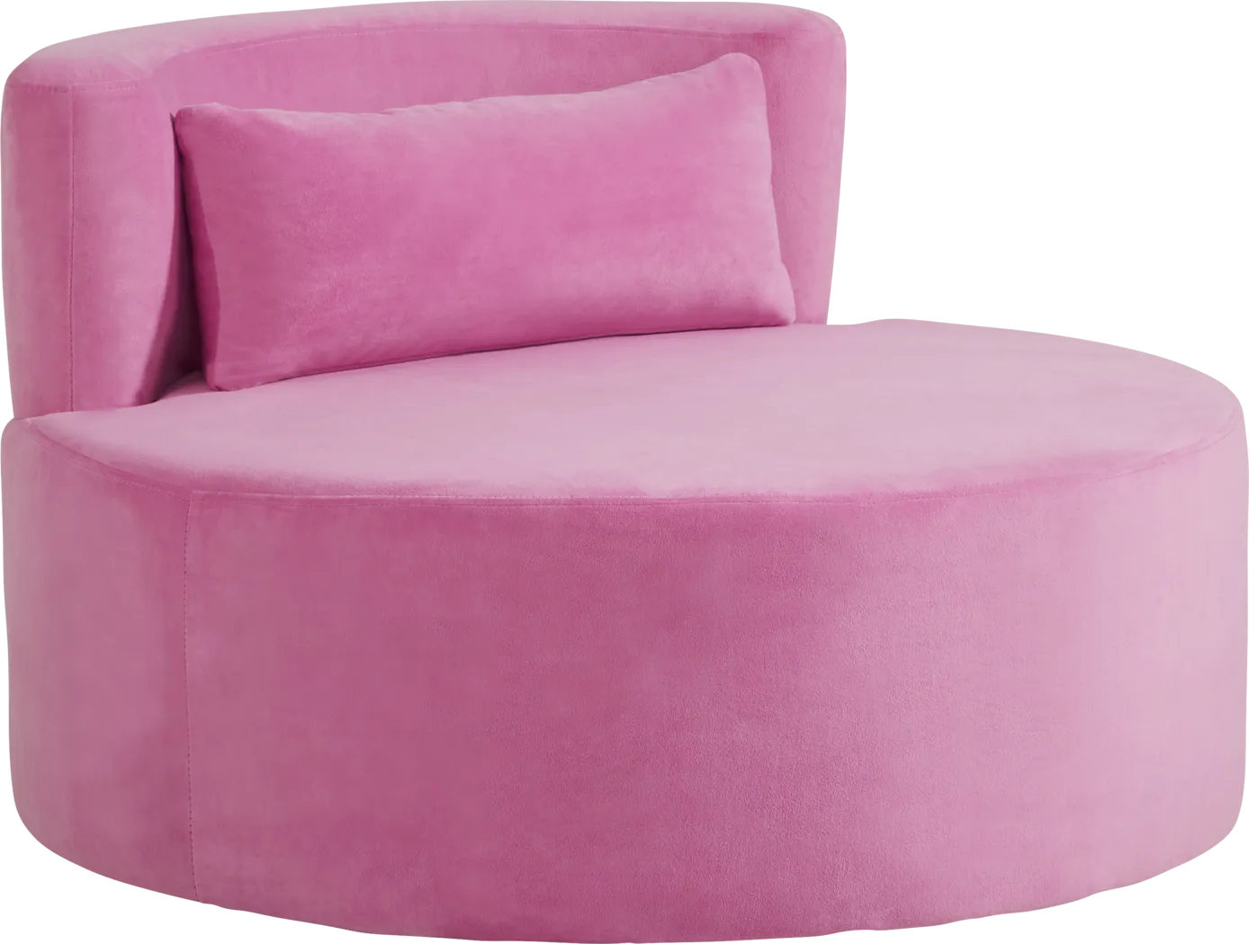 Kids Valencia II Pink Swivel Chair - Thumbnail - Image 1