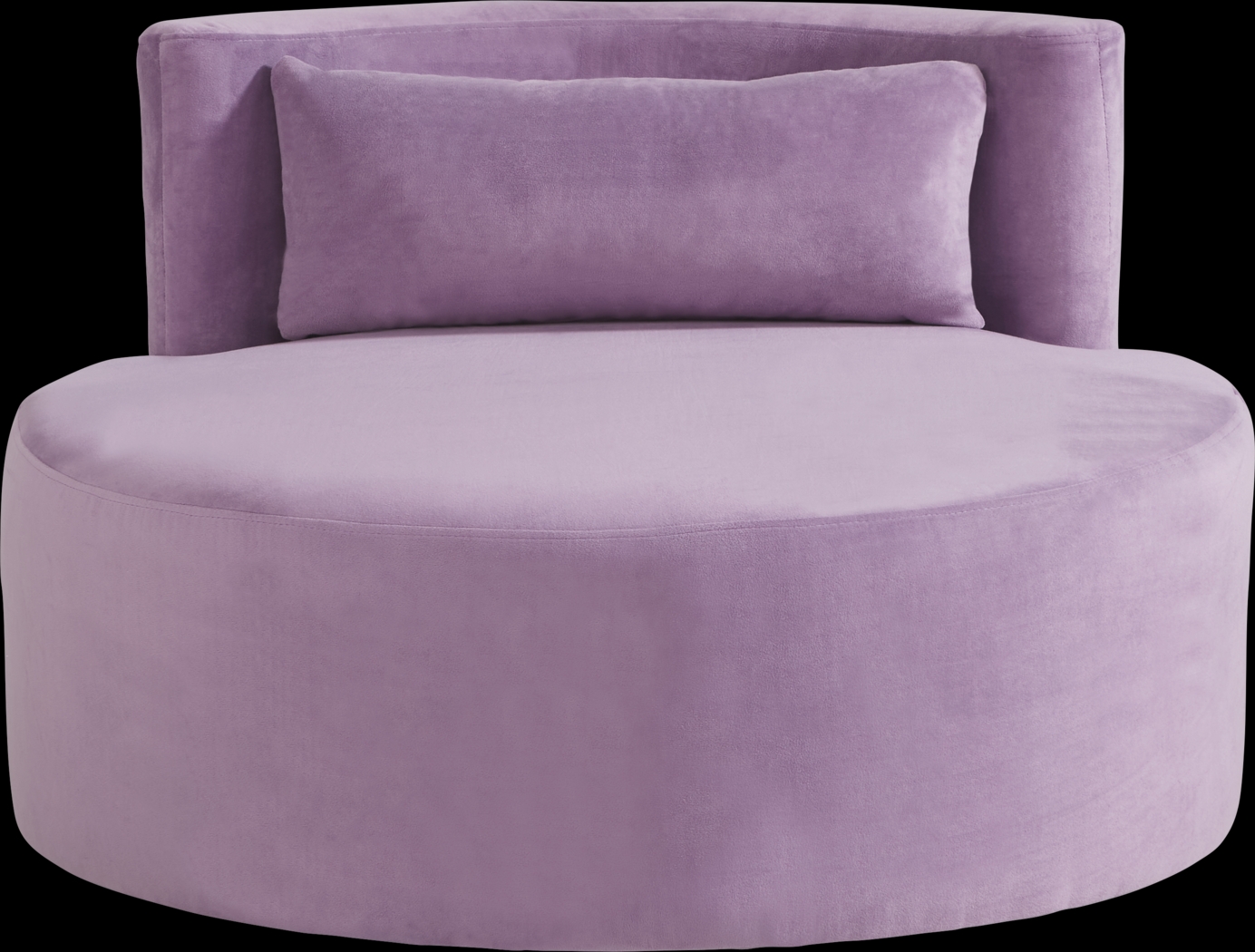 Kids Valencia II Purple Swivel Chair - Thumbnail - Image 2