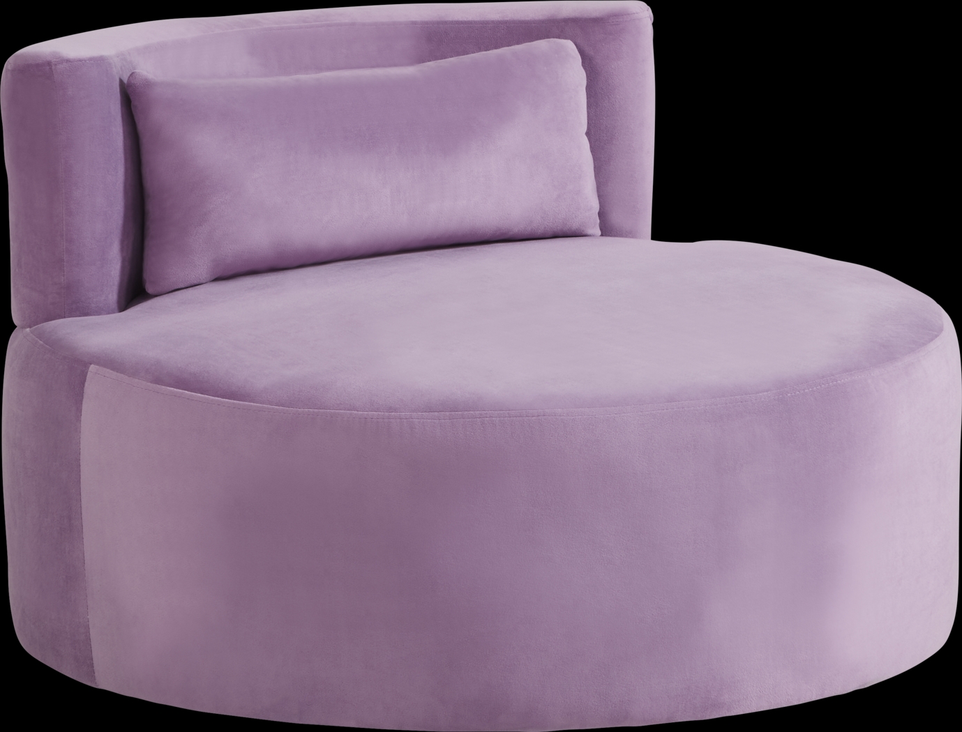 Kids Valencia II Purple Swivel Chair - Thumbnail - Image 1