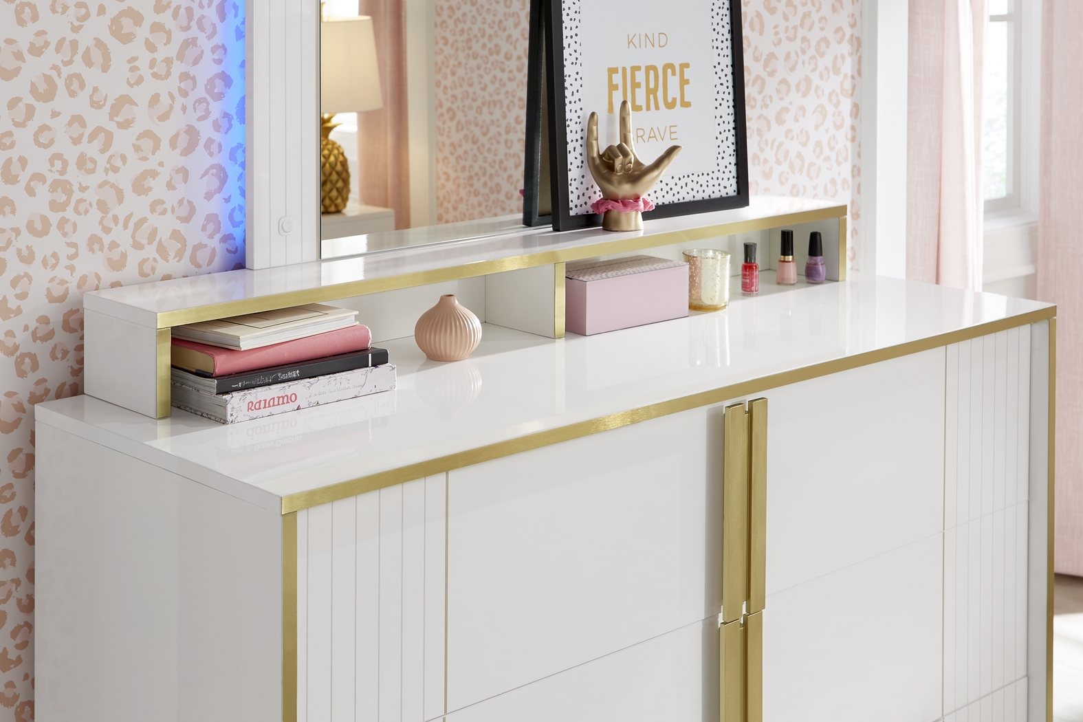 Kids Valentina White Dresser - Thumbnail - Image 4