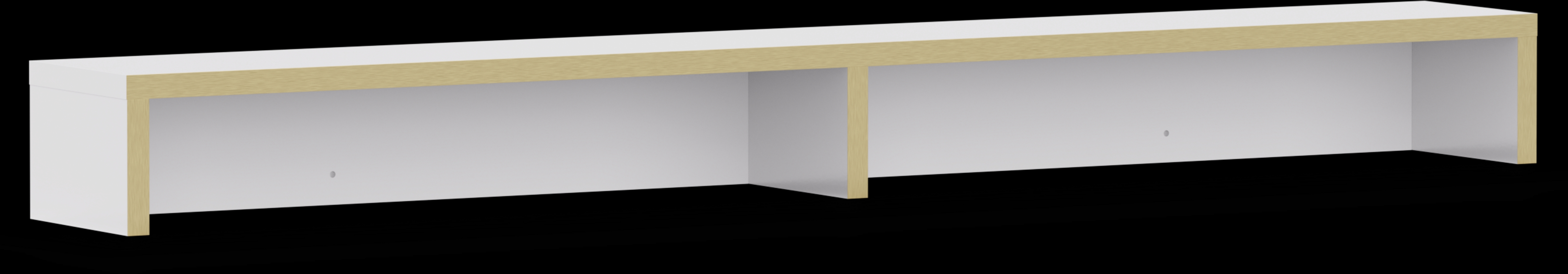 Kids Valentina White Mirror Shelf - Thumbnail - Image 3