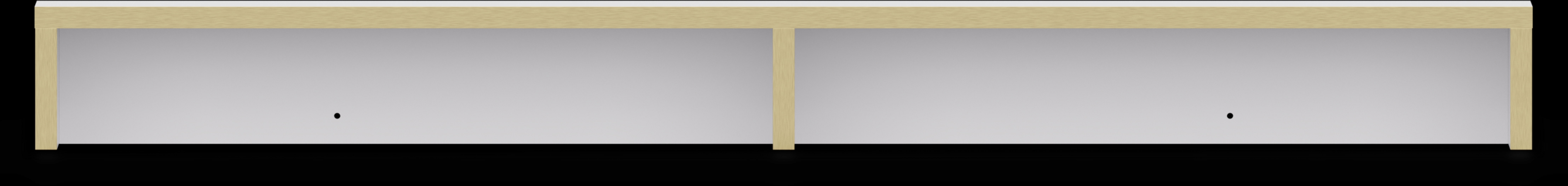 Kids Valentina White Mirror Shelf - Thumbnail - Image 1