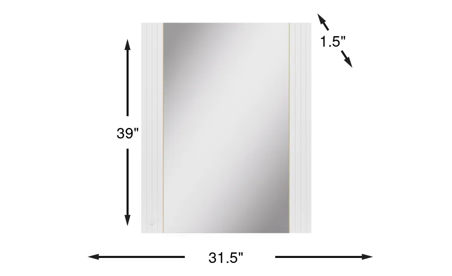 Dimension Image. Please refer to the Dimension Tab on this page for dimension details.