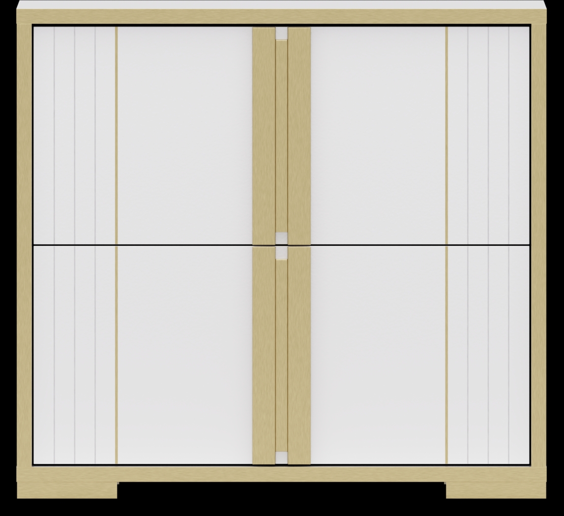 Kids Valentina White Nightstand - Thumbnail - Image 1