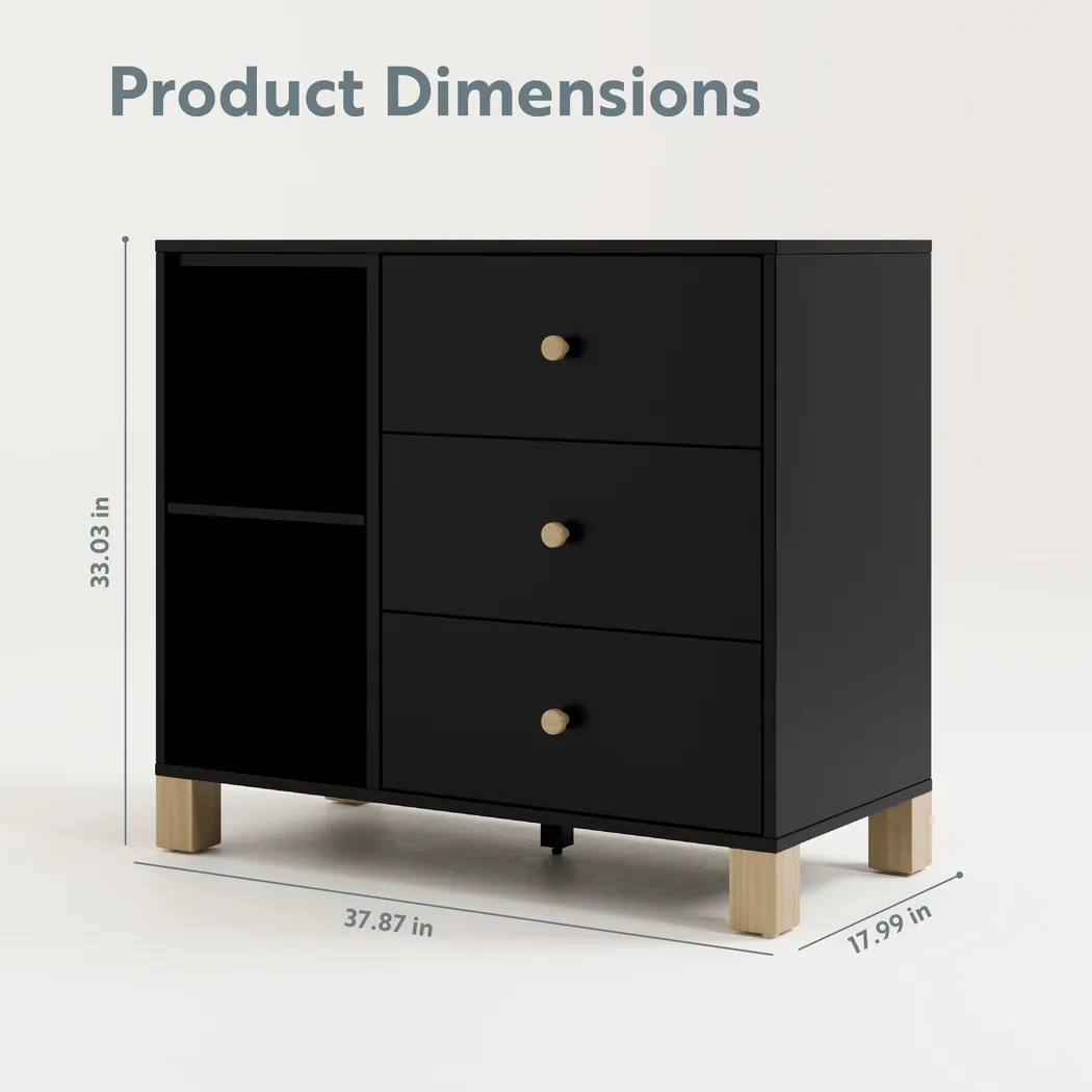 Kids Valesti I Black Dresser - Thumbnail - Image 9