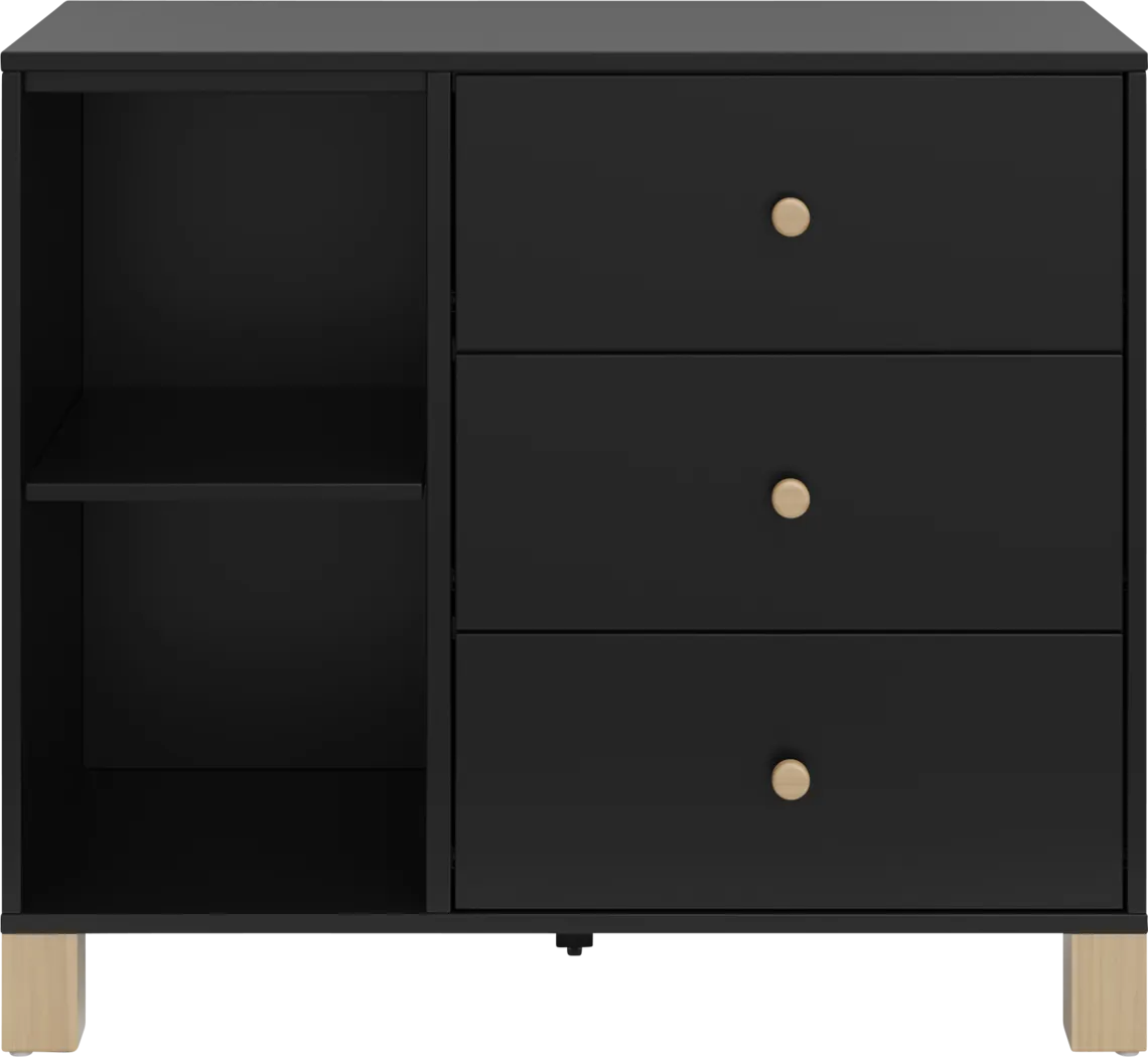 Kids Valesti I Black Dresser - Thumbnail - Image 4