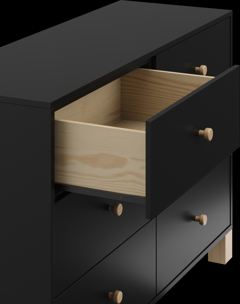 Kids Valesti II Black Dresser - Thumbnail - Image 4