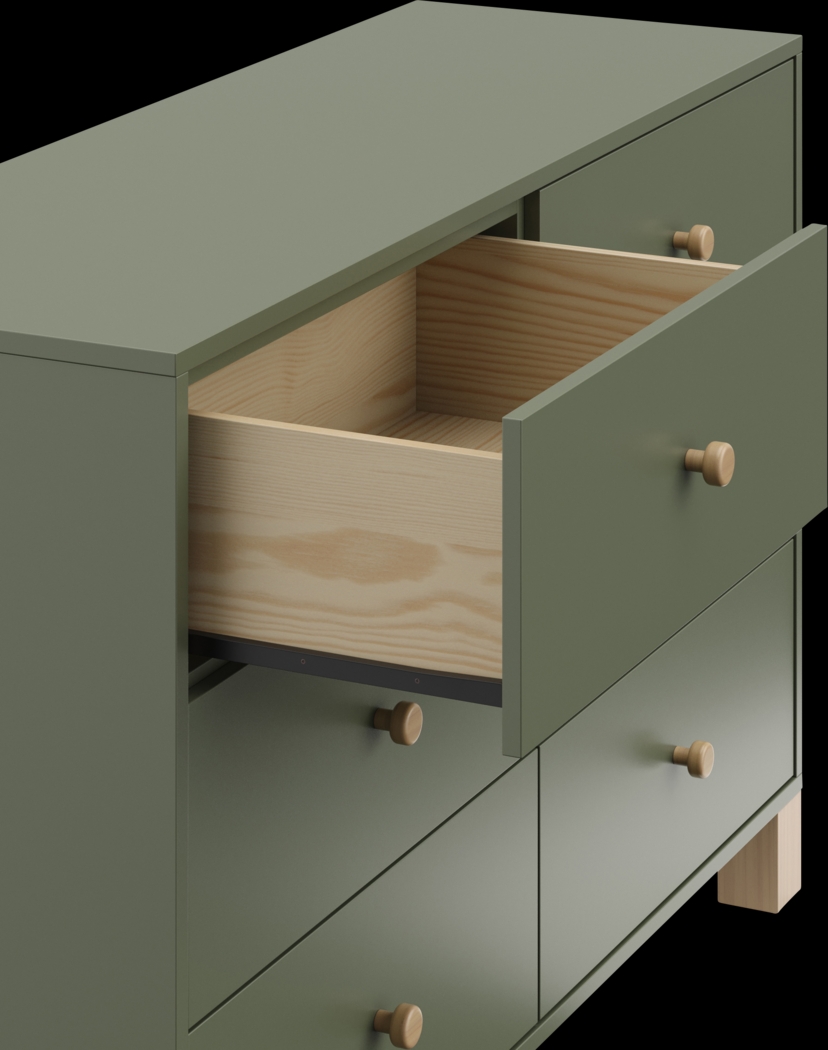 Kids Valesti II Olive Dresser - Thumbnail - Image 6