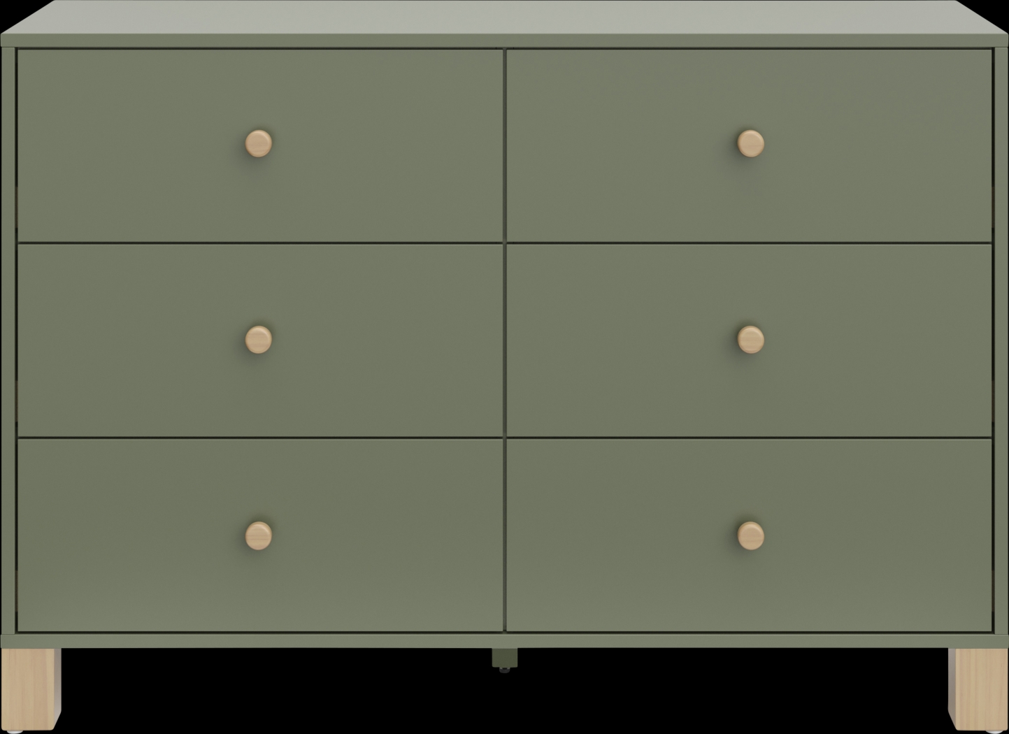 Kids Valesti II Olive Dresser - Thumbnail - Image 1