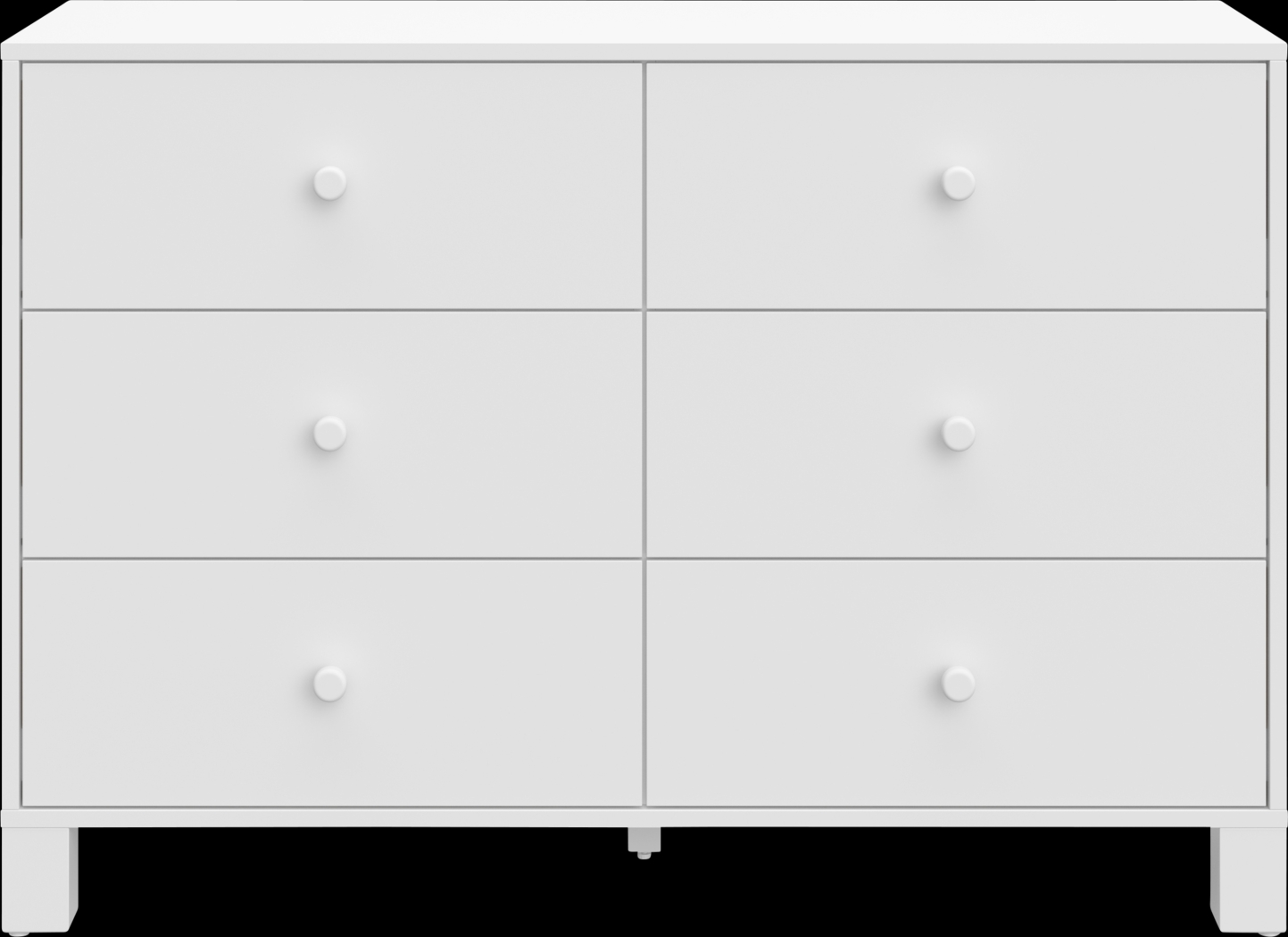 Kids Valesti II White Dresser - Thumbnail - Image 3