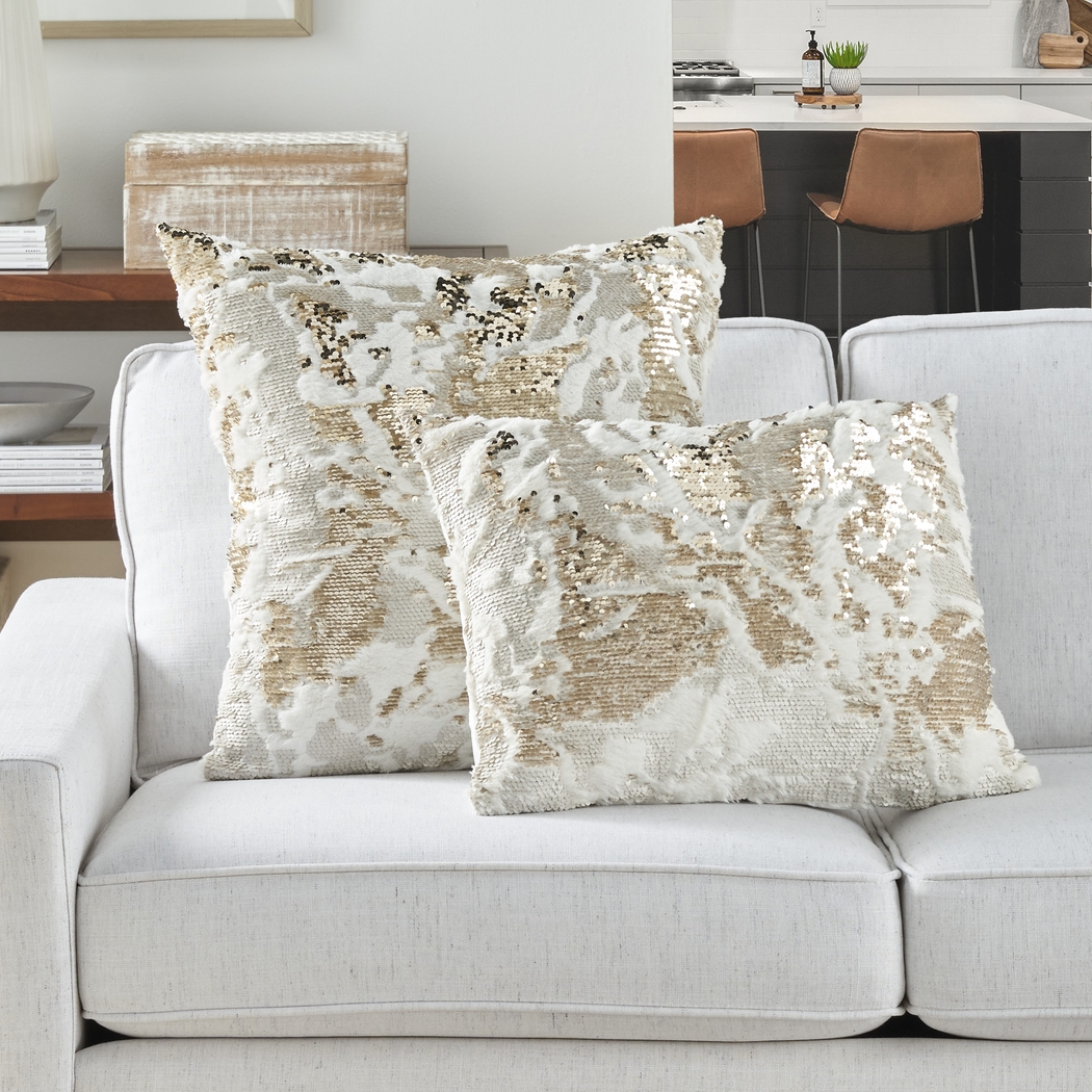 Kids Vanora Gold Accent Pillow - Thumbnail - Image 4