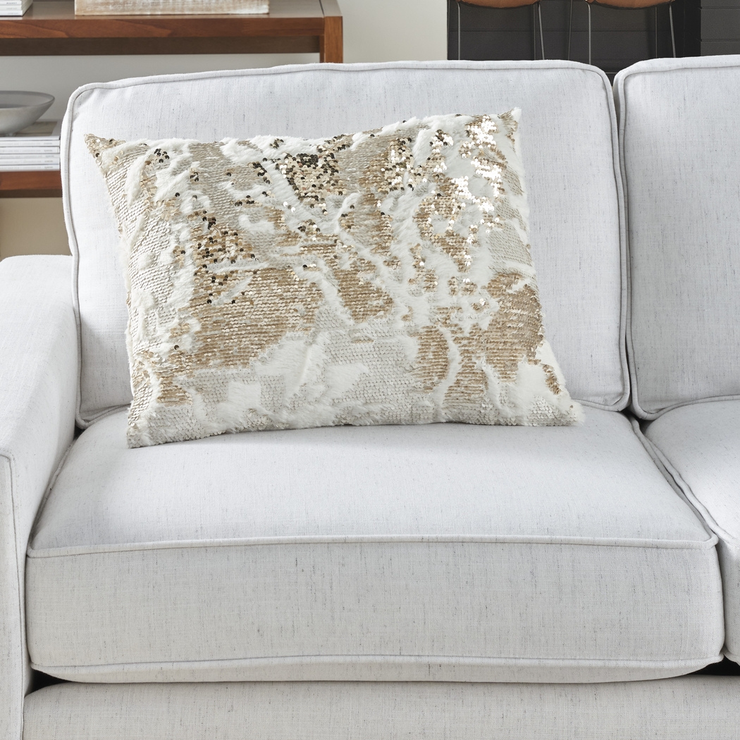 Kids Vanora Gold Lumbar Accent Pillow - Thumbnail - Image 4