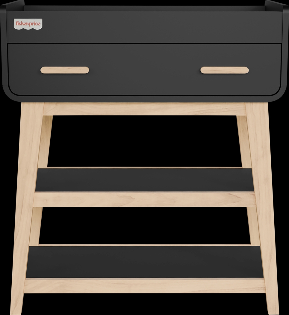 Kids Velqui Black Changing Table - Thumbnail - Image 2
