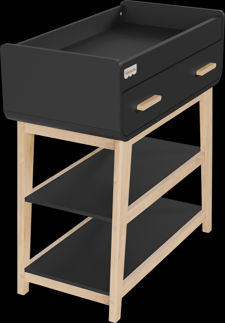 Kids Velqui Black Changing Table - Thumbnail - Image 4