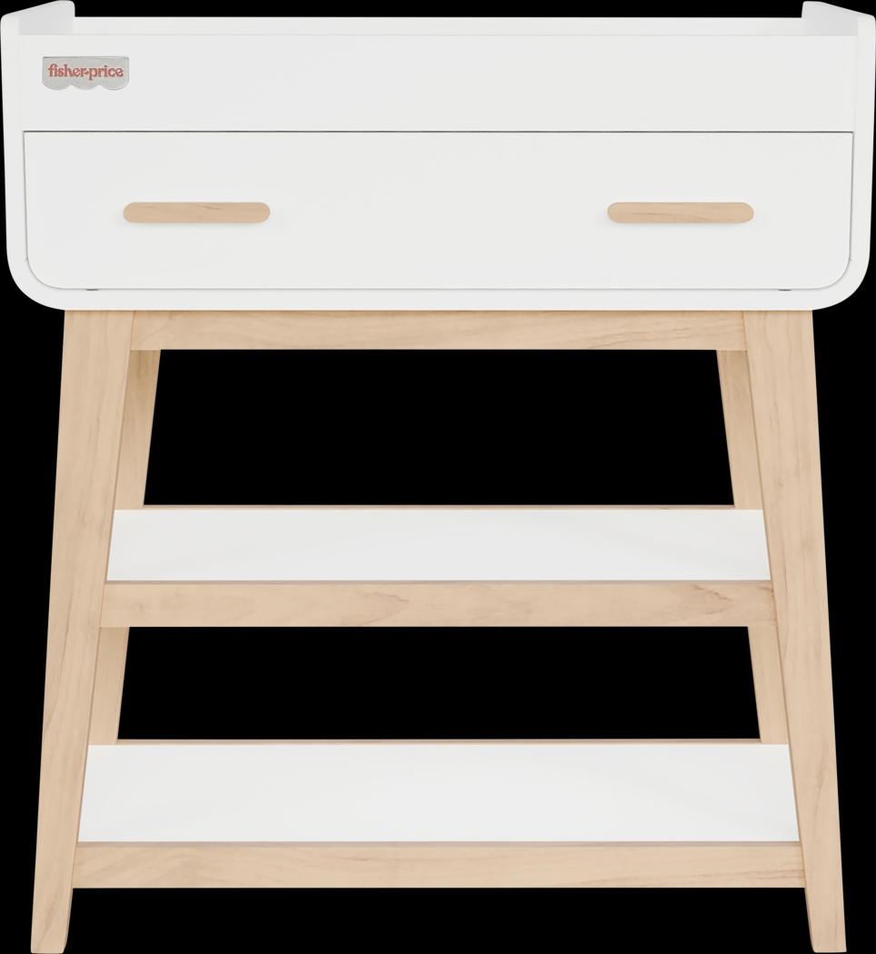 Kids Velqui White Changing Table - Thumbnail - Image 2