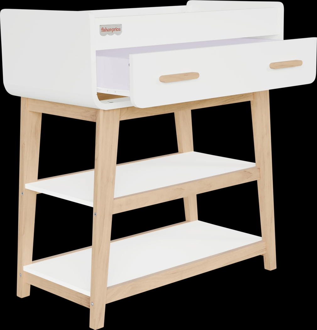 Kids Velqui White Changing Table - Thumbnail - Image 1