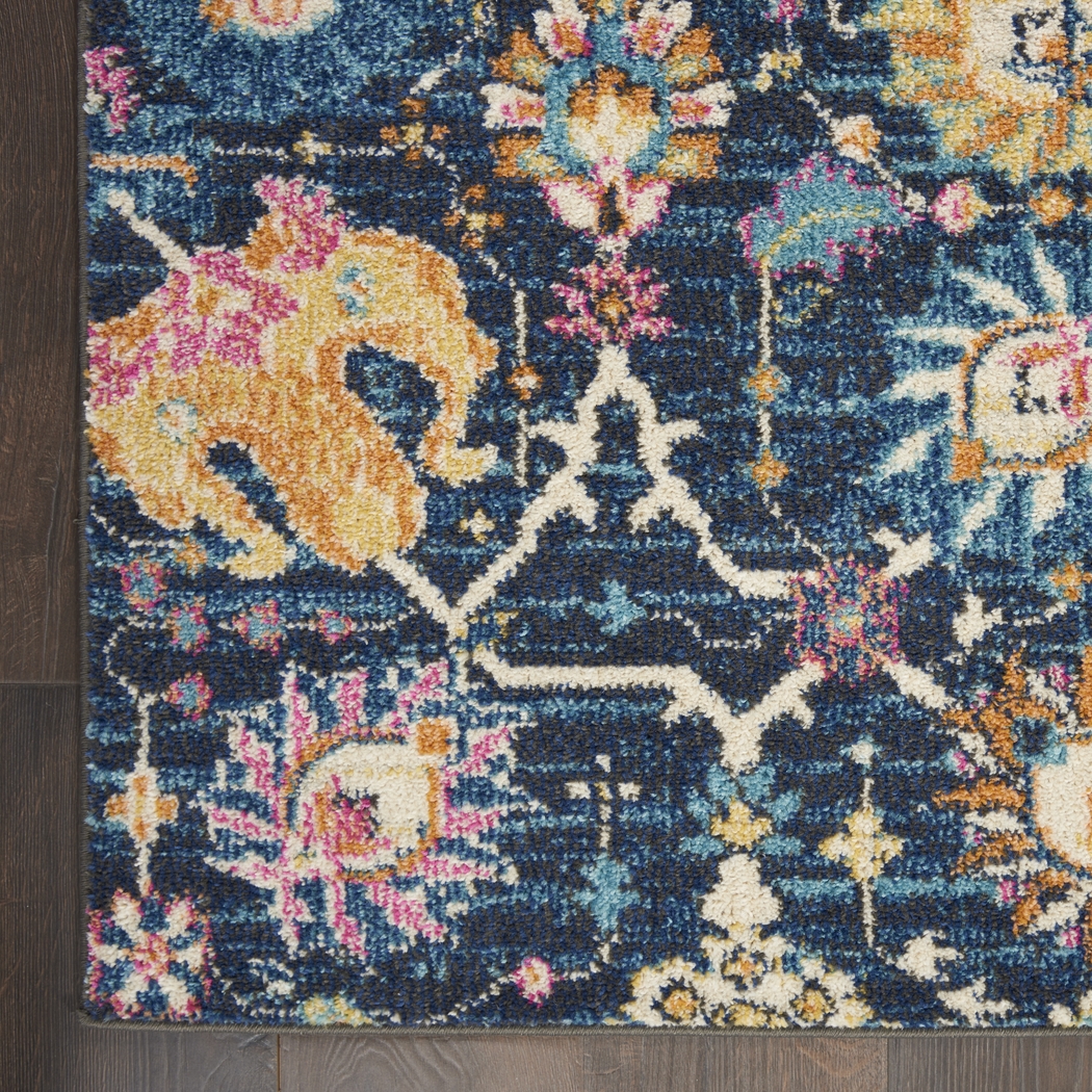 Kids Verenna Navy 5' x 7' Rug - Thumbnail - Image 2