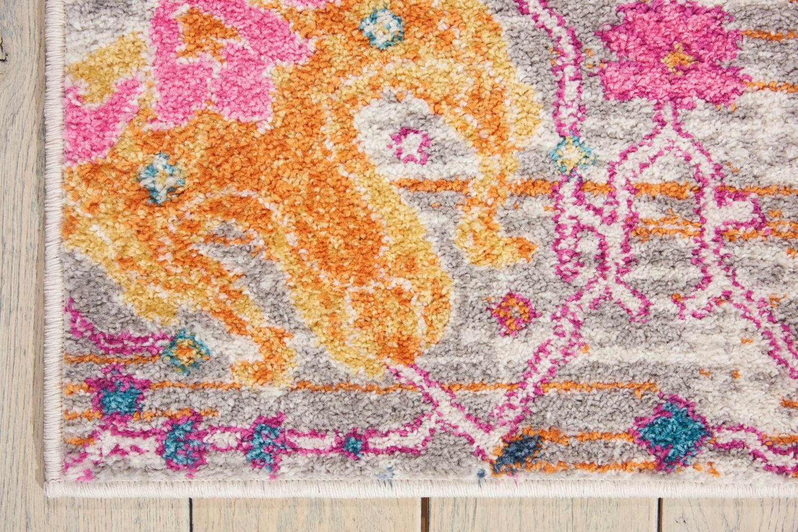 Kids Verenna Pink 4' x 6' Rug - Thumbnail - Image 2