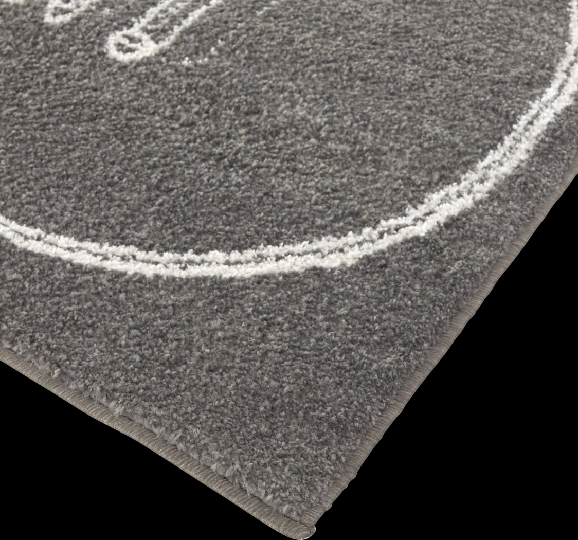 Kids Vesclub Gray 5'3 x 7' Rug - Thumbnail - Image 3