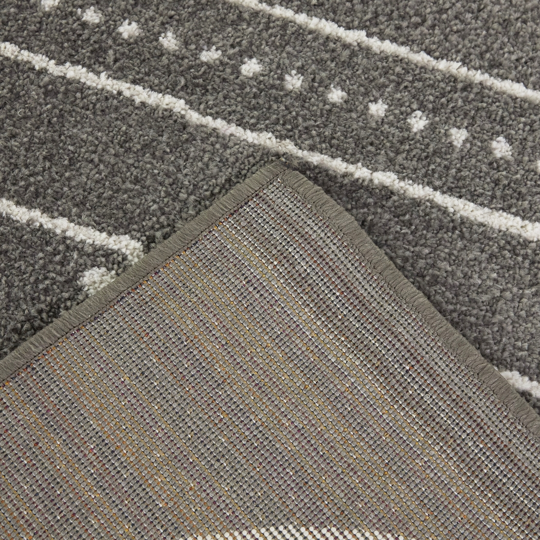 Kids Vesclub Gray 5'3 x 7' Rug - Thumbnail - Image 4