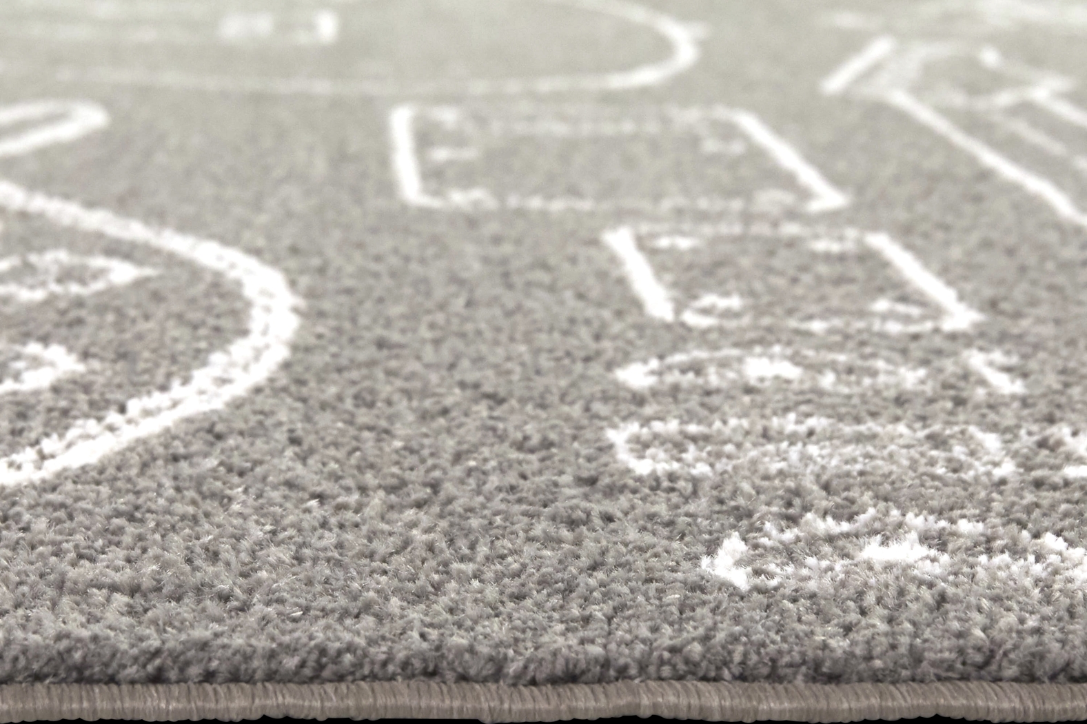 Kids Vesclub Gray 5'3 x 7' Rug - Thumbnail - Image 5