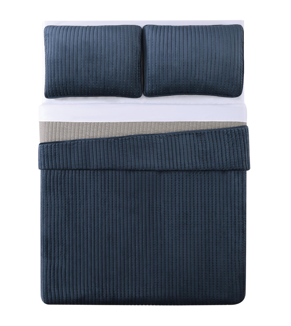 Kids Villiard Blue 3 Pc Full/Queen Comforter Set - Thumbnail - Image 4